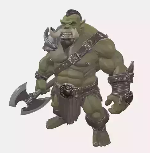 Stylized Orc Warrior