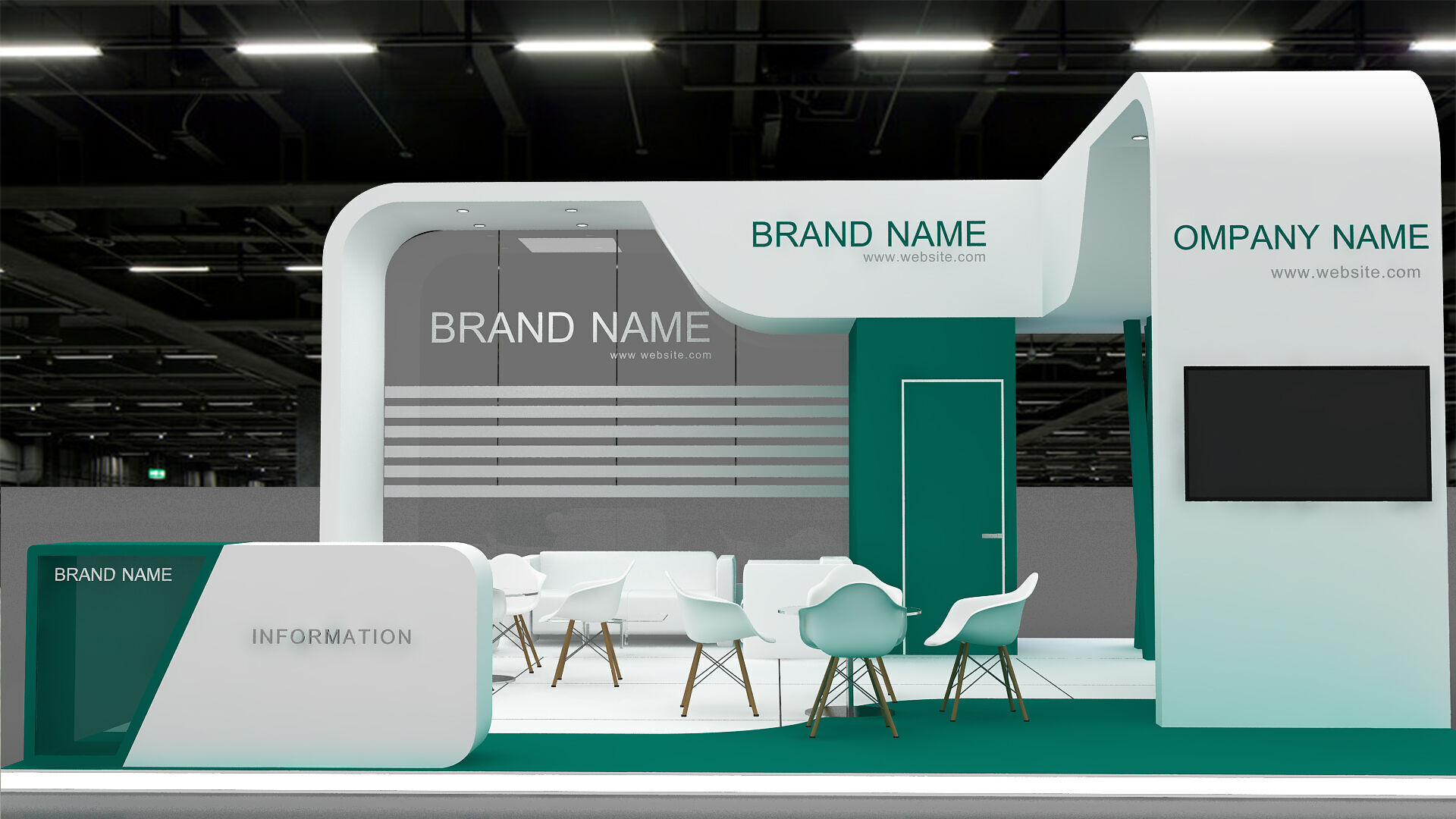 Exhibition 3D 3D model_2