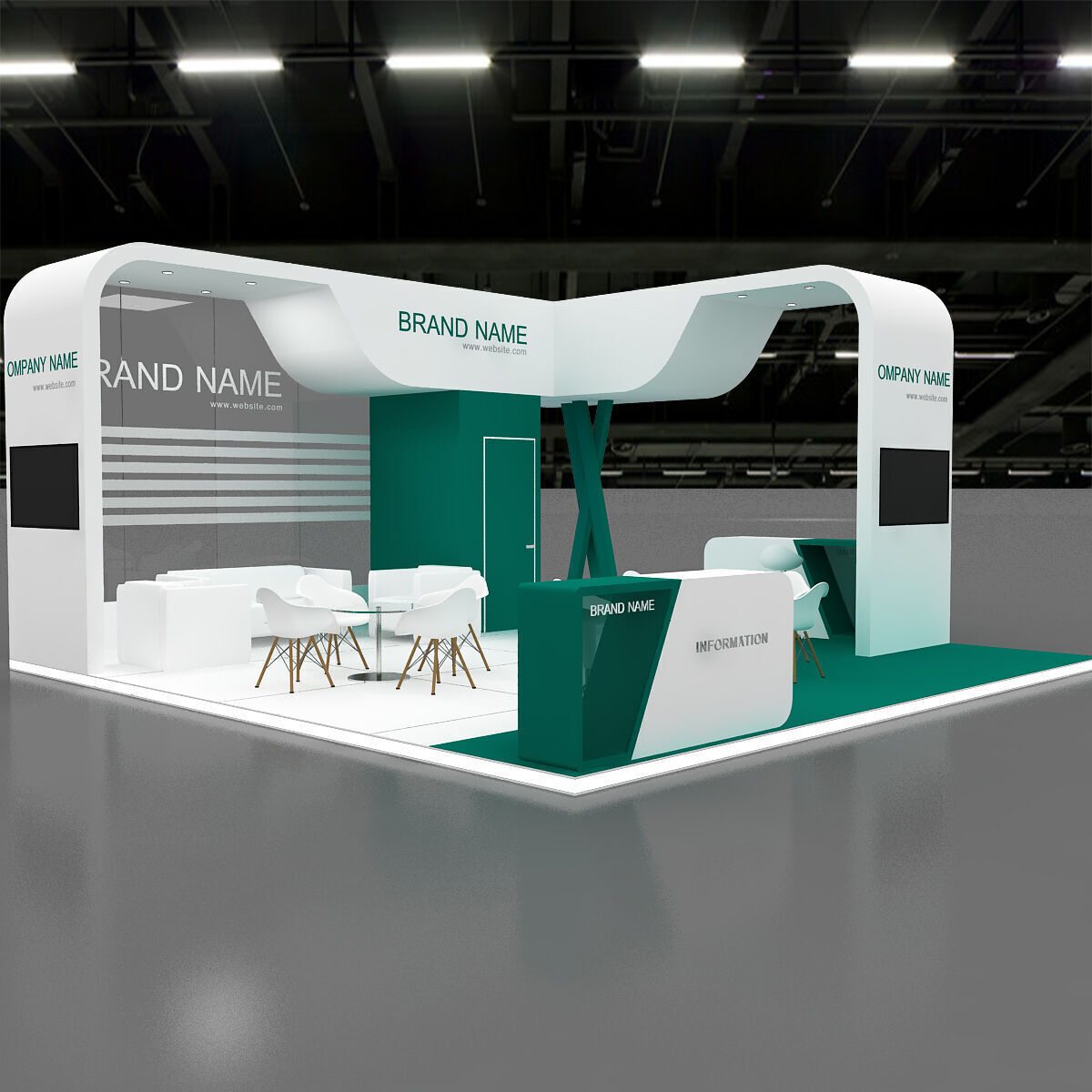 Exhibition 3D 3D model_7