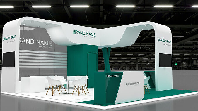 Exhibition 3D 3D model
