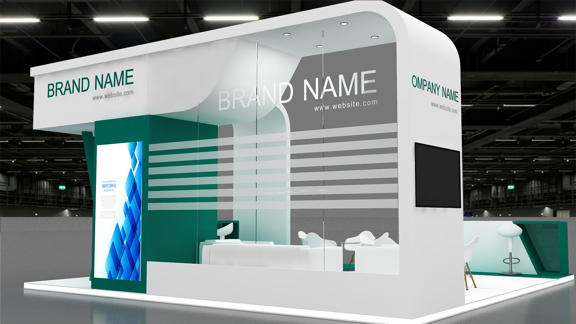 Exhibition 3D 3D model_4