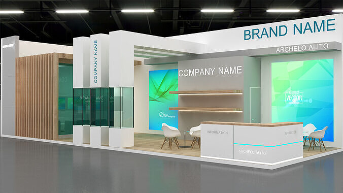 Exhibition 3D 3D model
