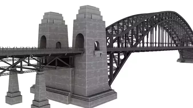 Sydney Harbour Bridge  3D model