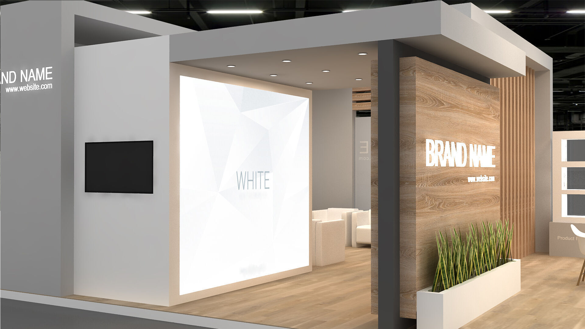 3d Exhibition 3D model_5