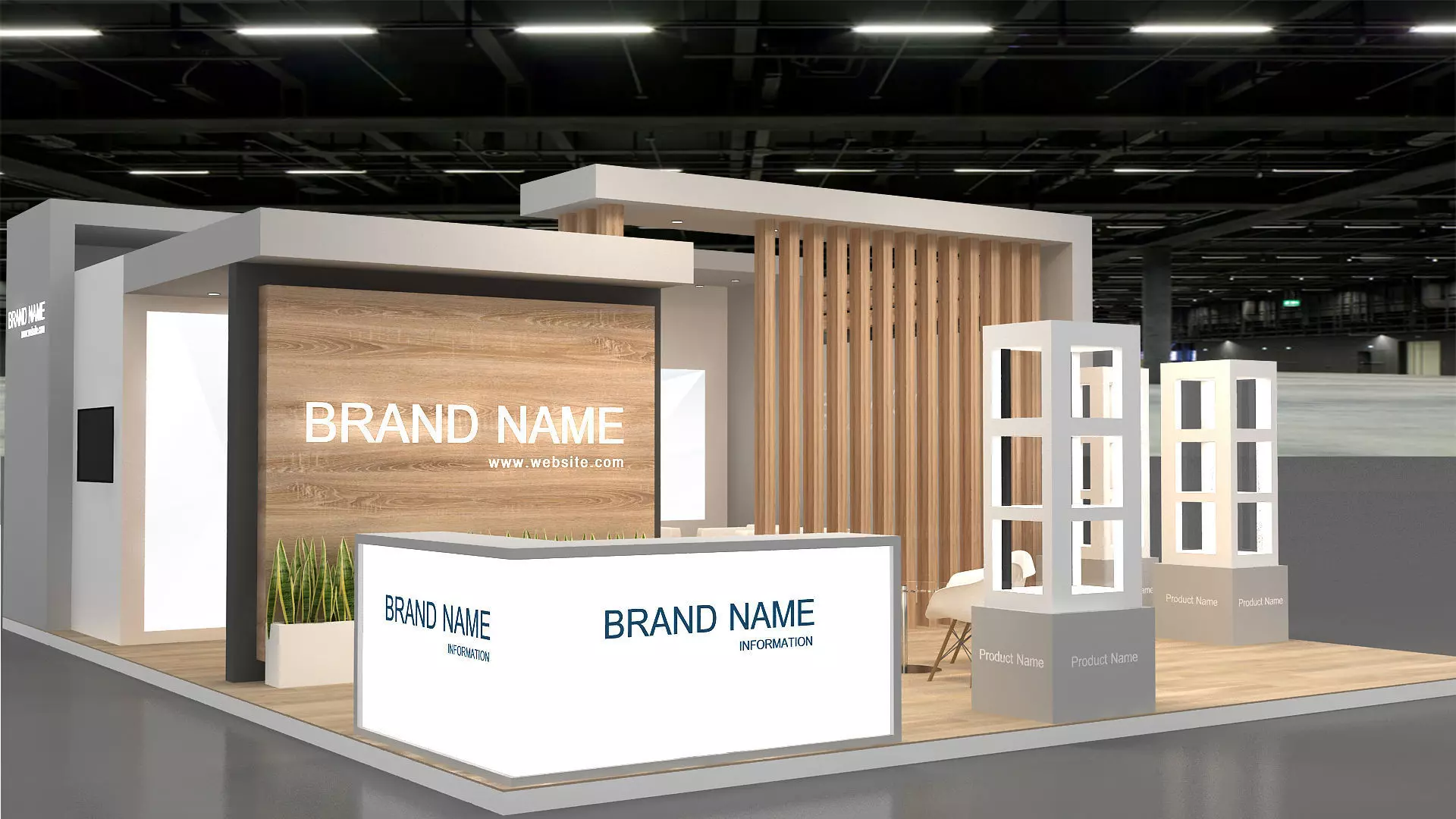 3d Exhibition 3D model_0