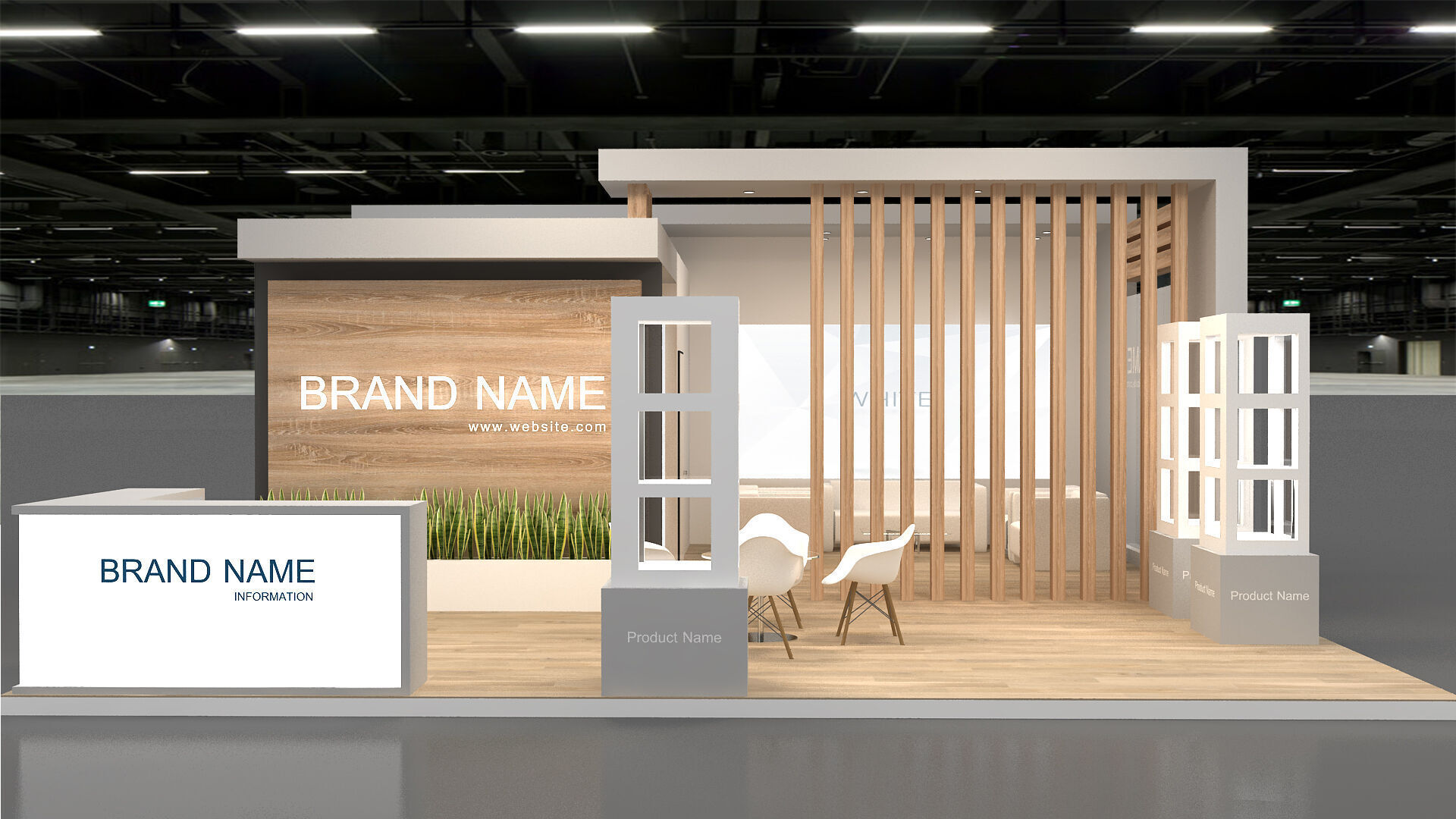 3d Exhibition 3D model_2