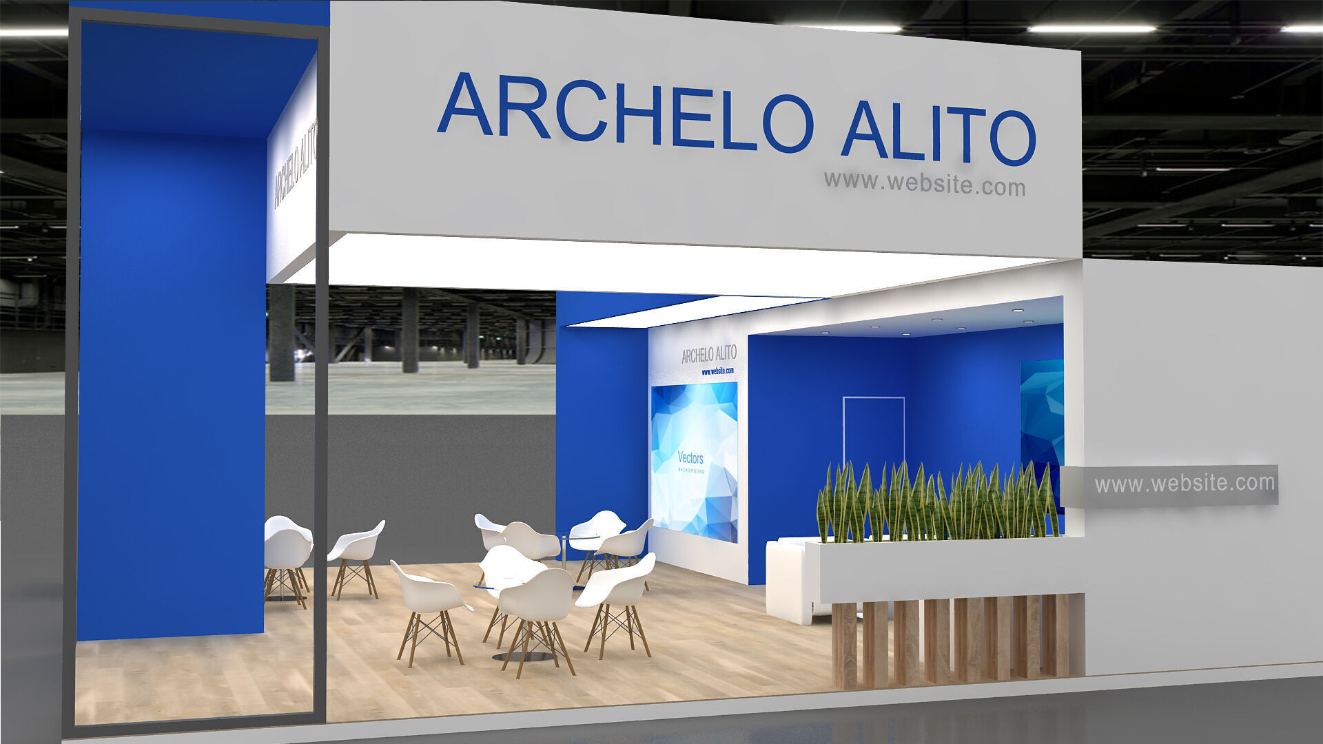 3D Exhibition 3D model_4