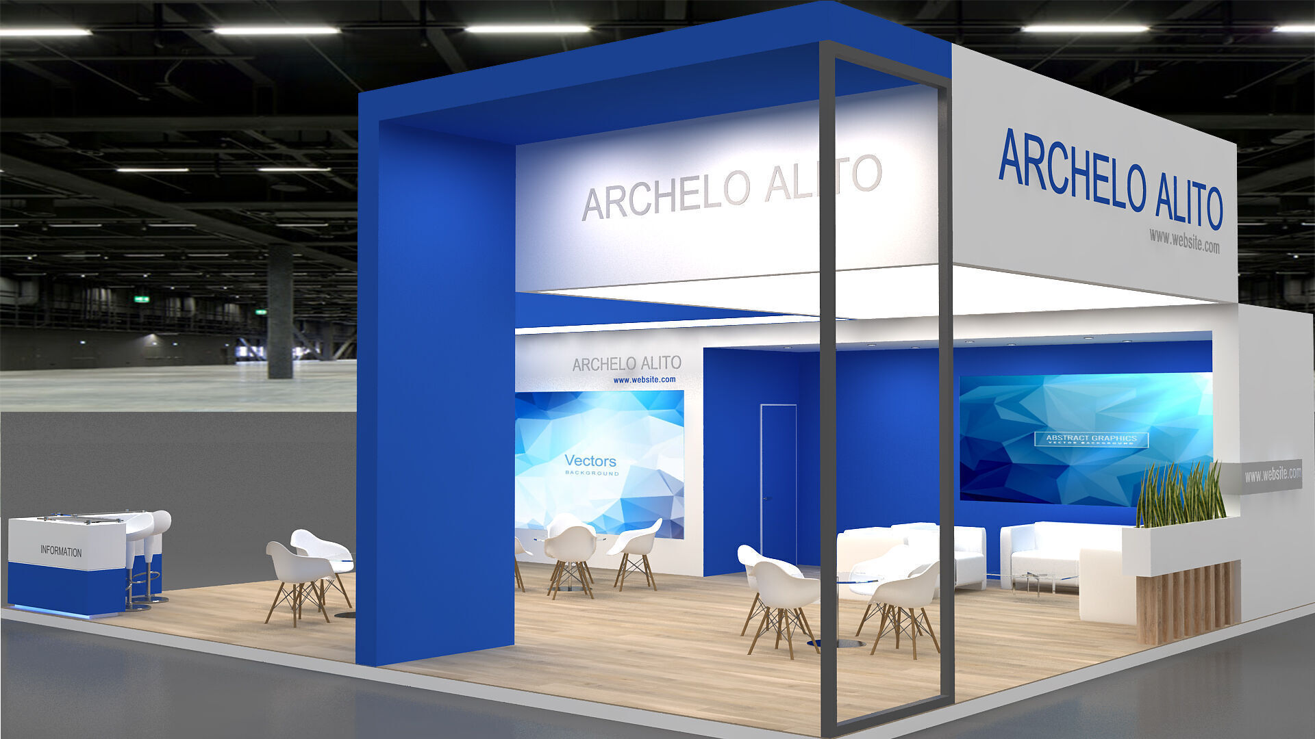 3D Exhibition 3D model_3