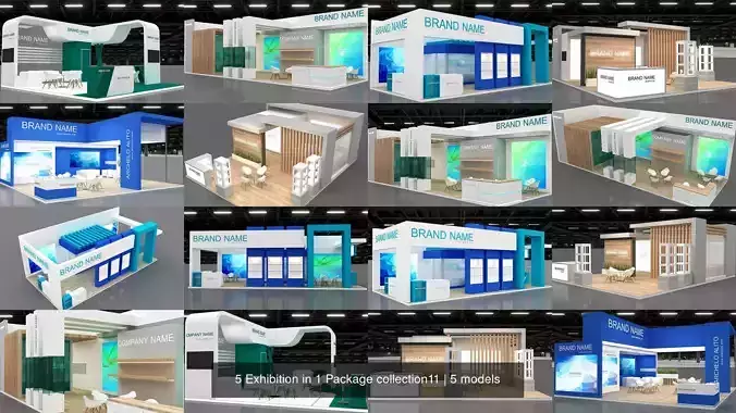 5 Exhibition in 1 Package collection11