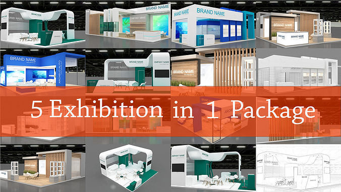 5 Exhibition in 1 Package collection11 