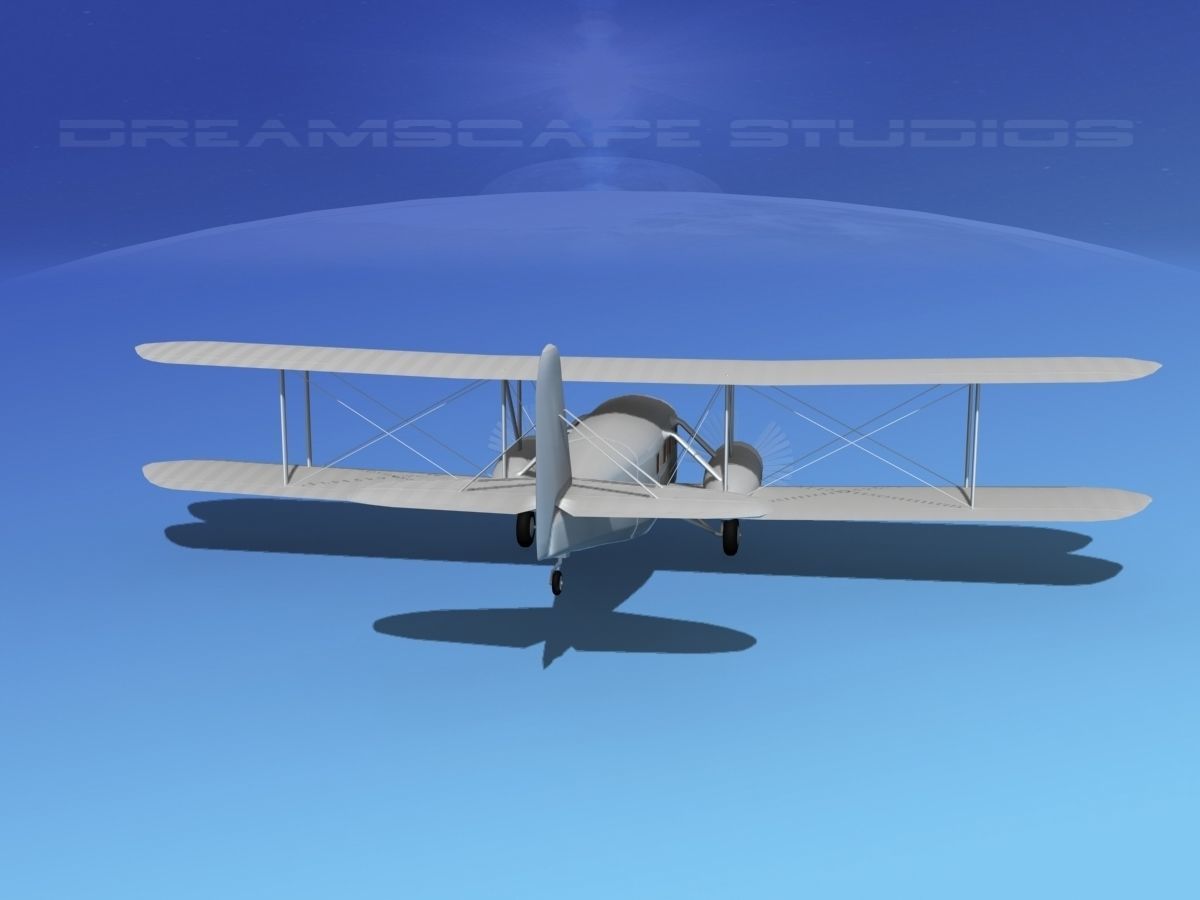 Curtiss Condor Bare Metal 3D model_6