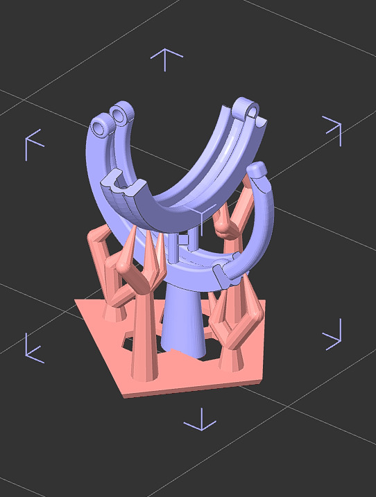 earring models 3D print model_7