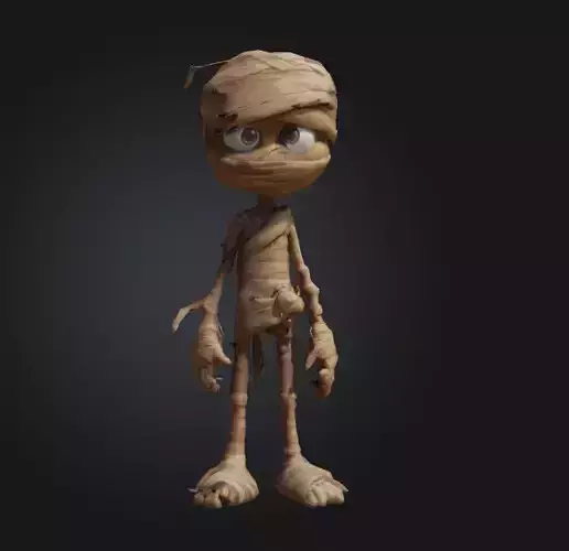 Cartoon Mummy Character