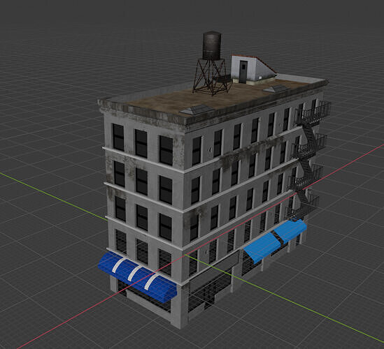 Apartment-02 Free low-poly 3D model