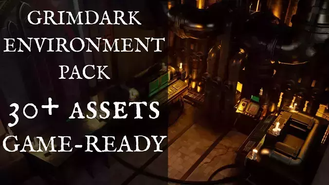 Warhammer Inspired Set Dressing Kit - 30 plus Props