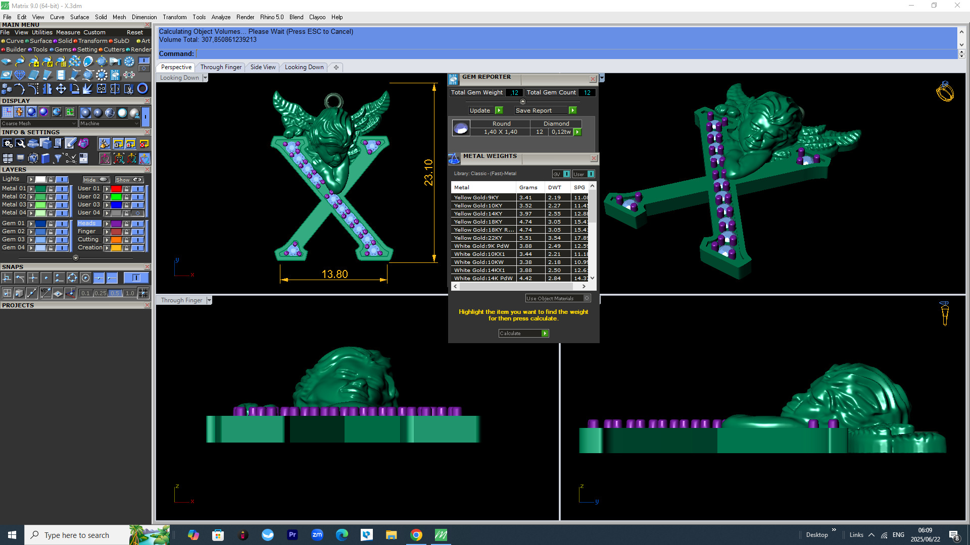 A To Z Coplete alphabic pandant stl file 3D print model_22