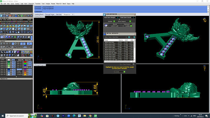 A To Z Coplete alphabic pandant stl file 3D print model