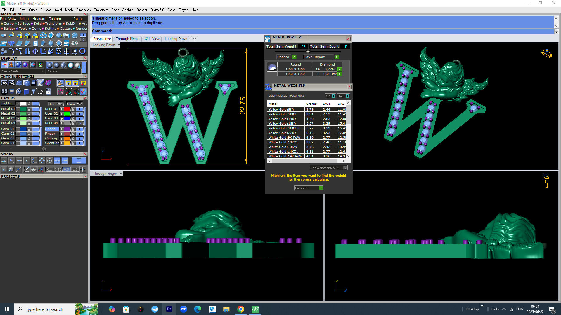 A To Z Coplete alphabic pandant stl file 3D print model_21