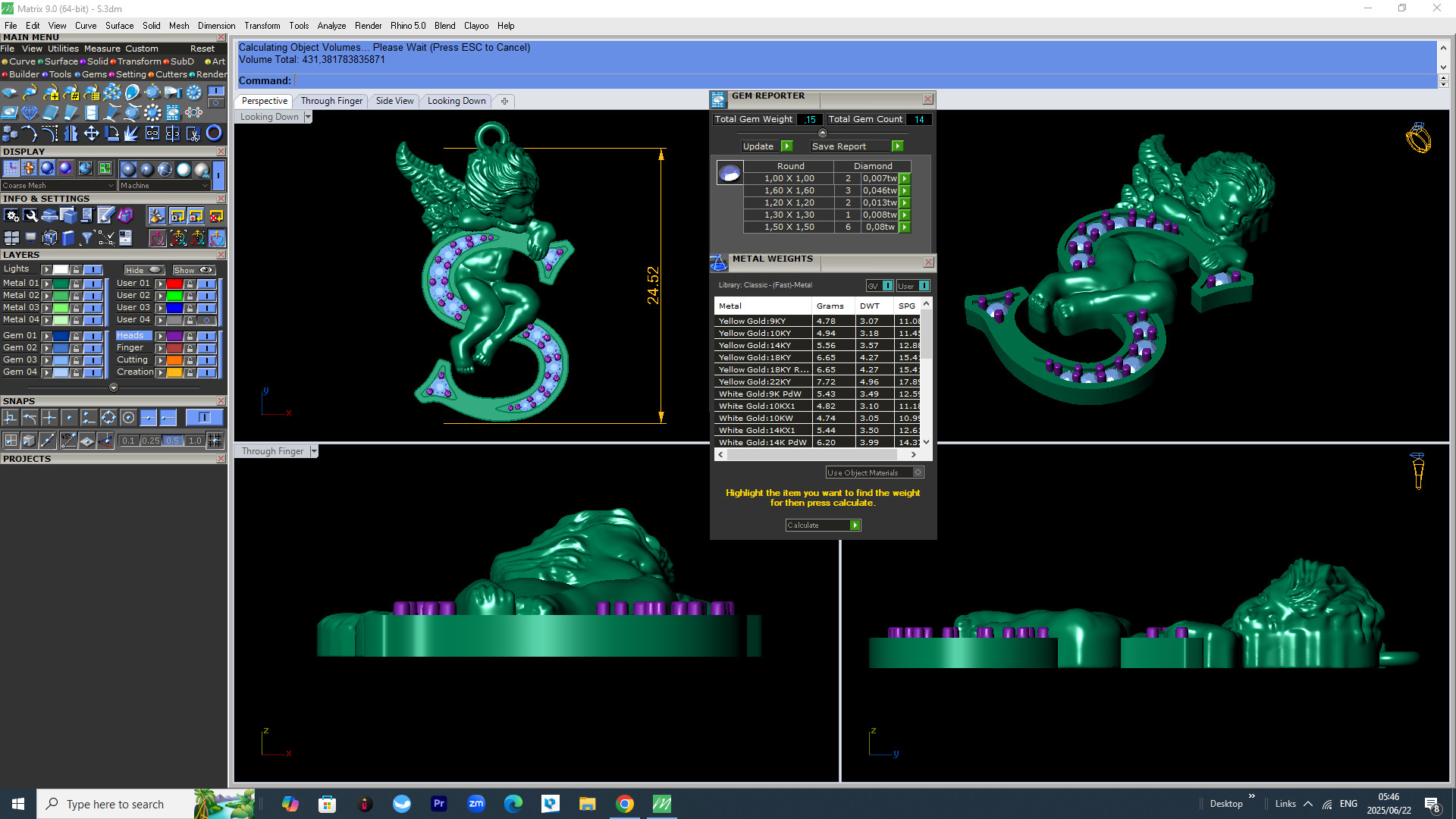 A To Z Coplete alphabic pandant stl file 3D print model_17