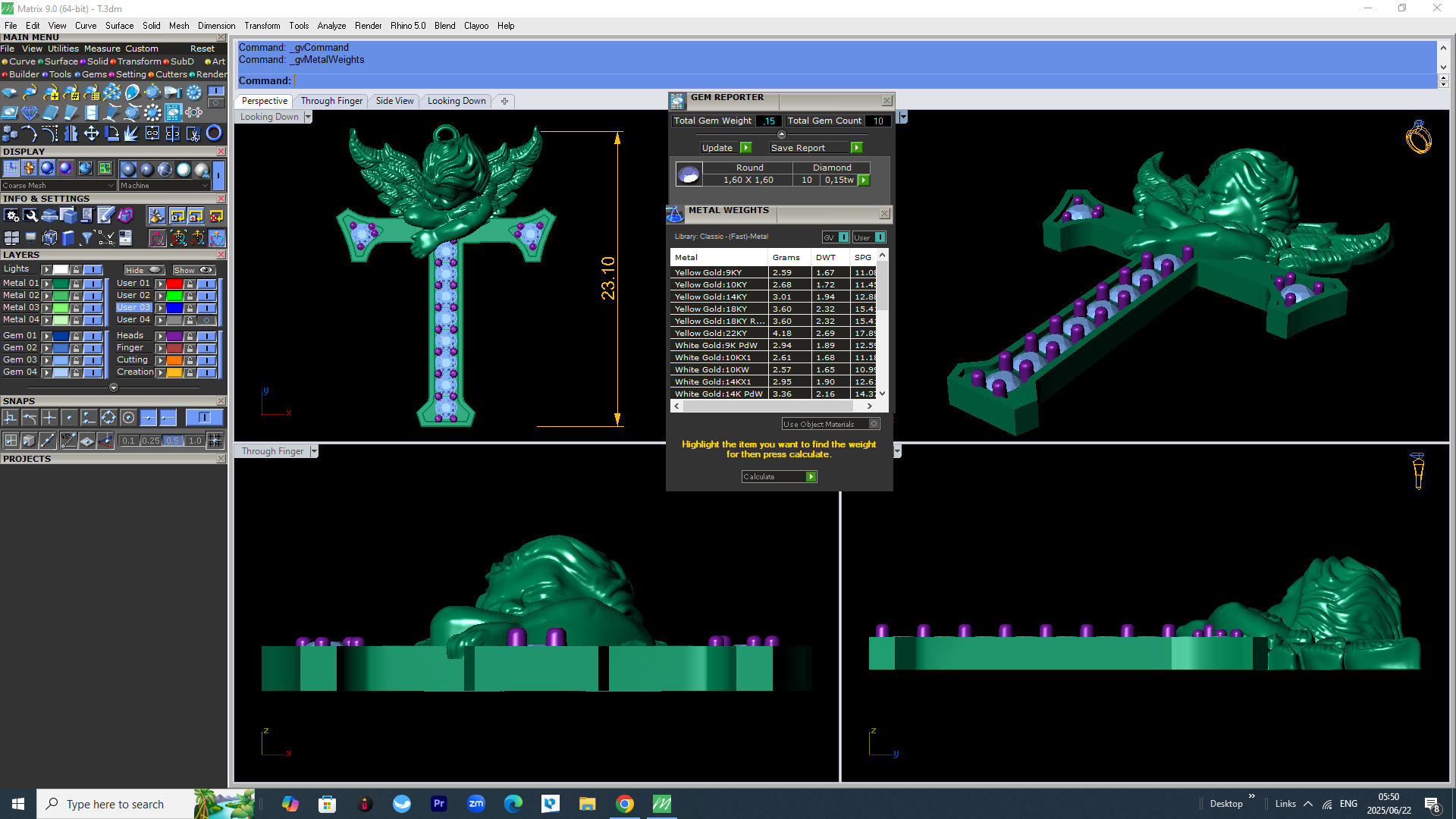 A To Z Coplete alphabic pandant stl file 3D print model_18