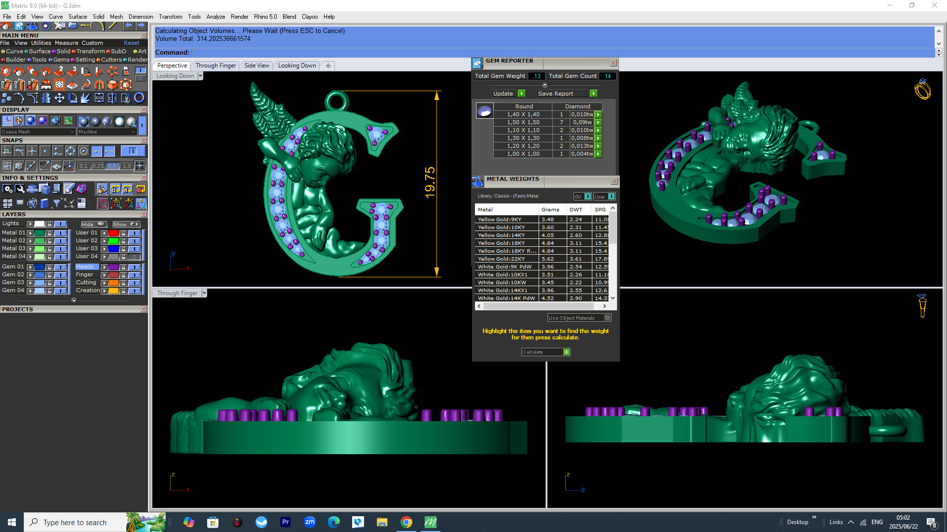 A To Z Coplete alphabic pandant stl file 3D print model_6