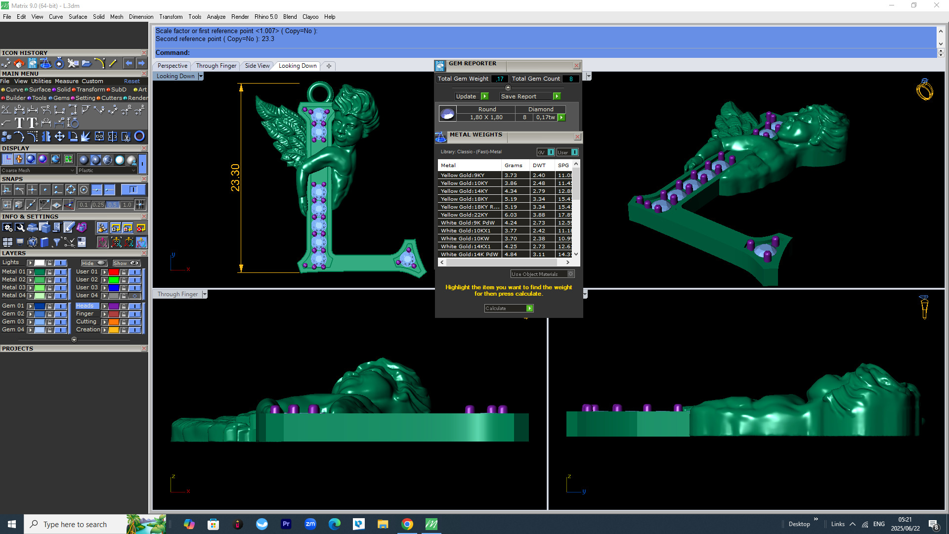 A To Z Coplete alphabic pandant stl file 3D print model_10