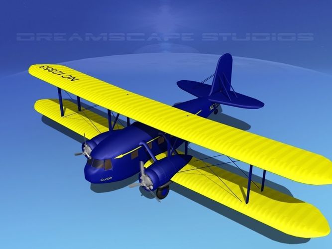 Curtiss Condor V02 3D model