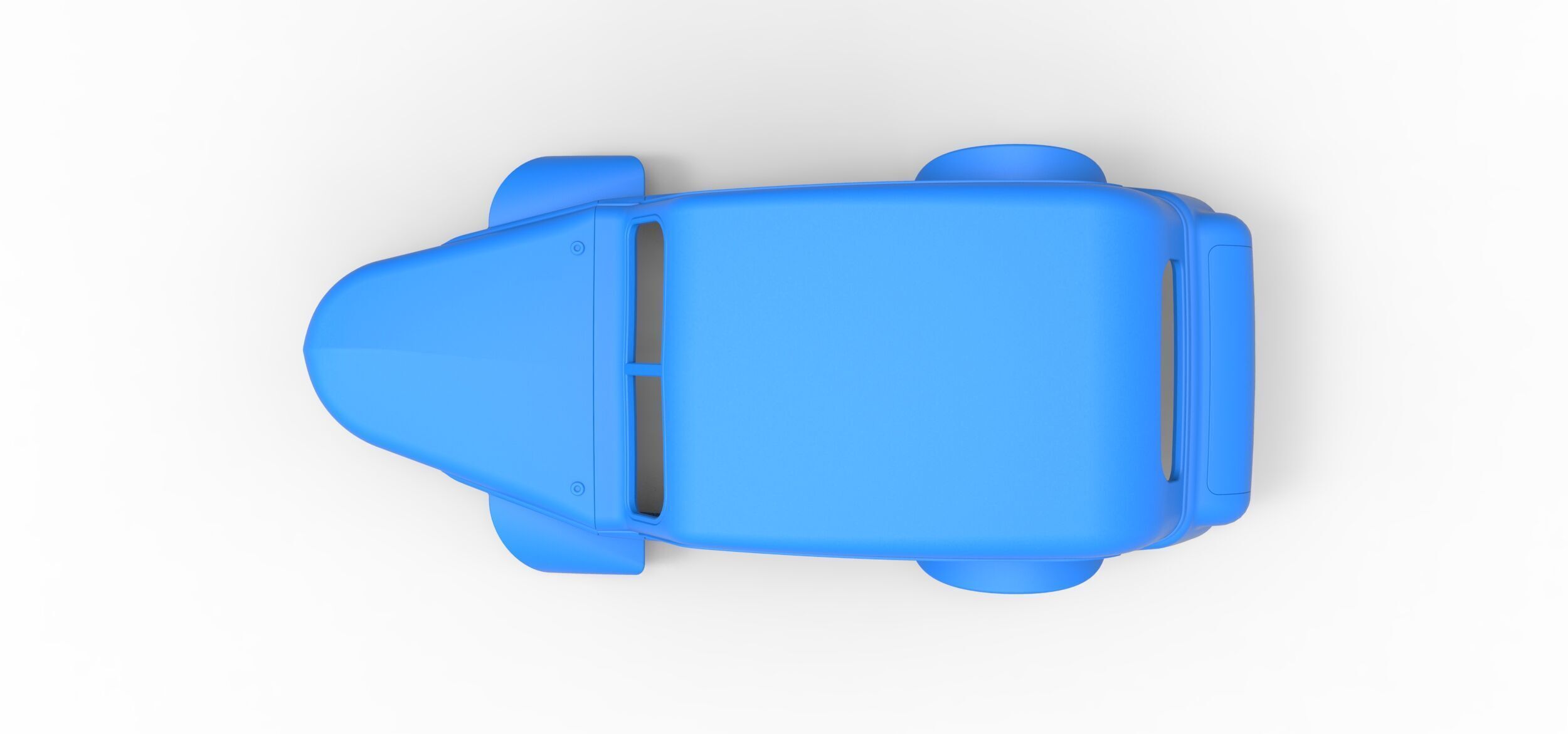 Shell of Vintage Asphalt Modified stock car V5 Scale 1 to 25 3D print model_8