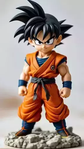 Mini Goku Warrior 3D print model