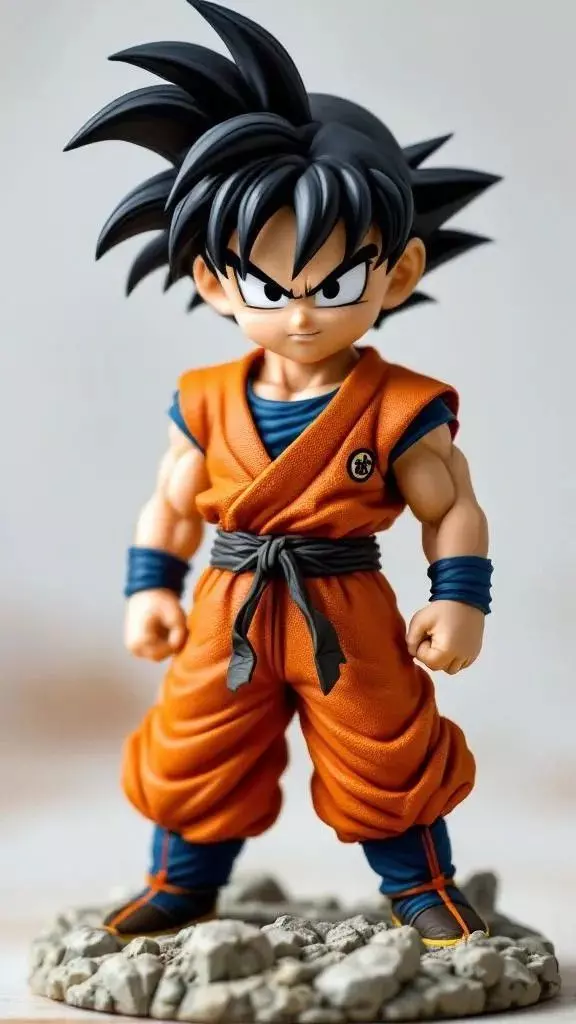 Mini Goku Warrior 3D print model_0