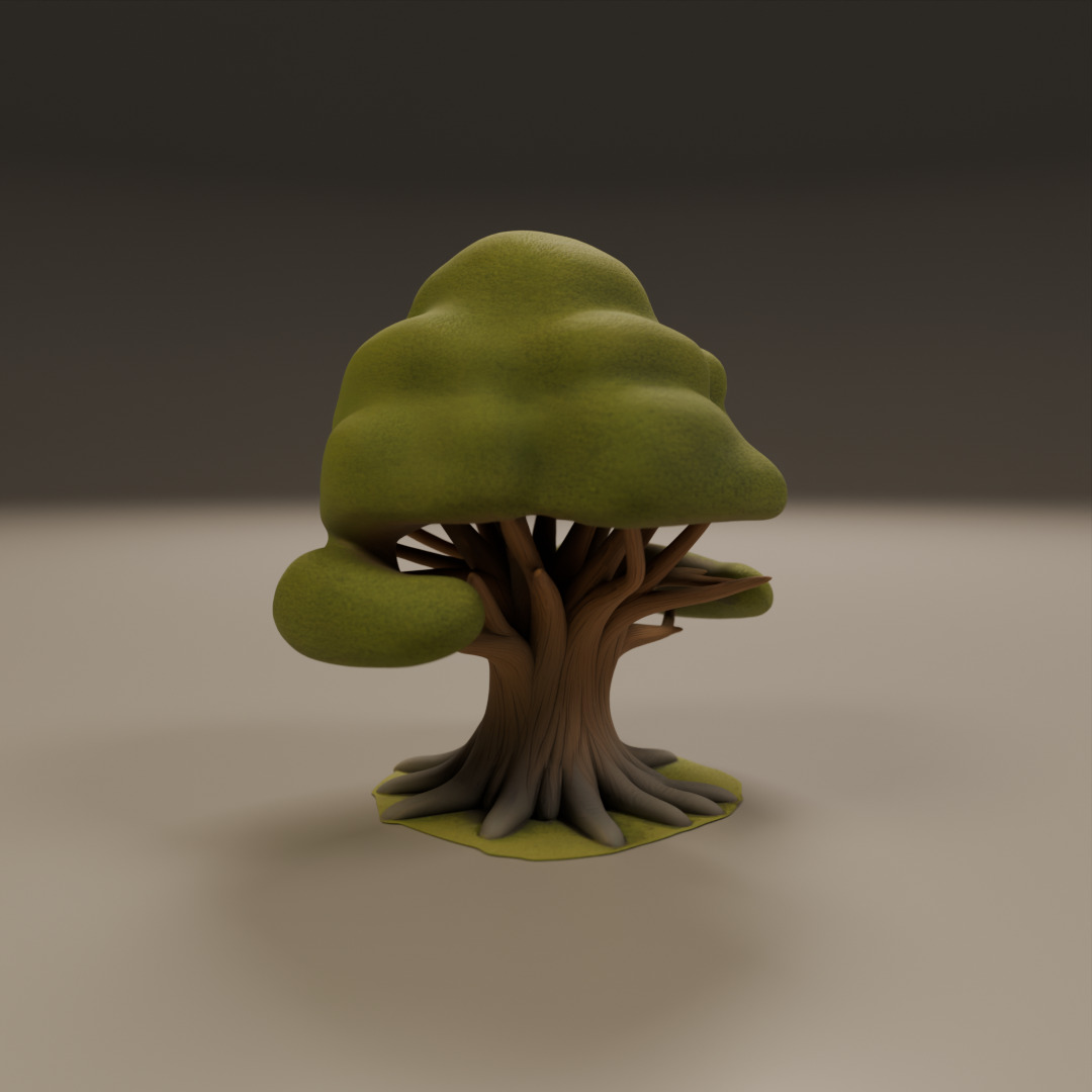 Tree garden 3D print model_14