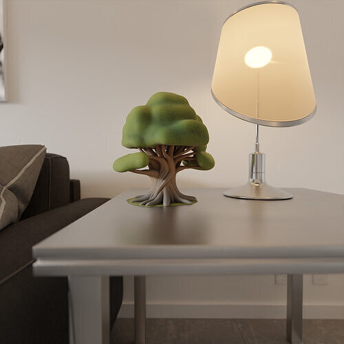 Tree garden 3D print model