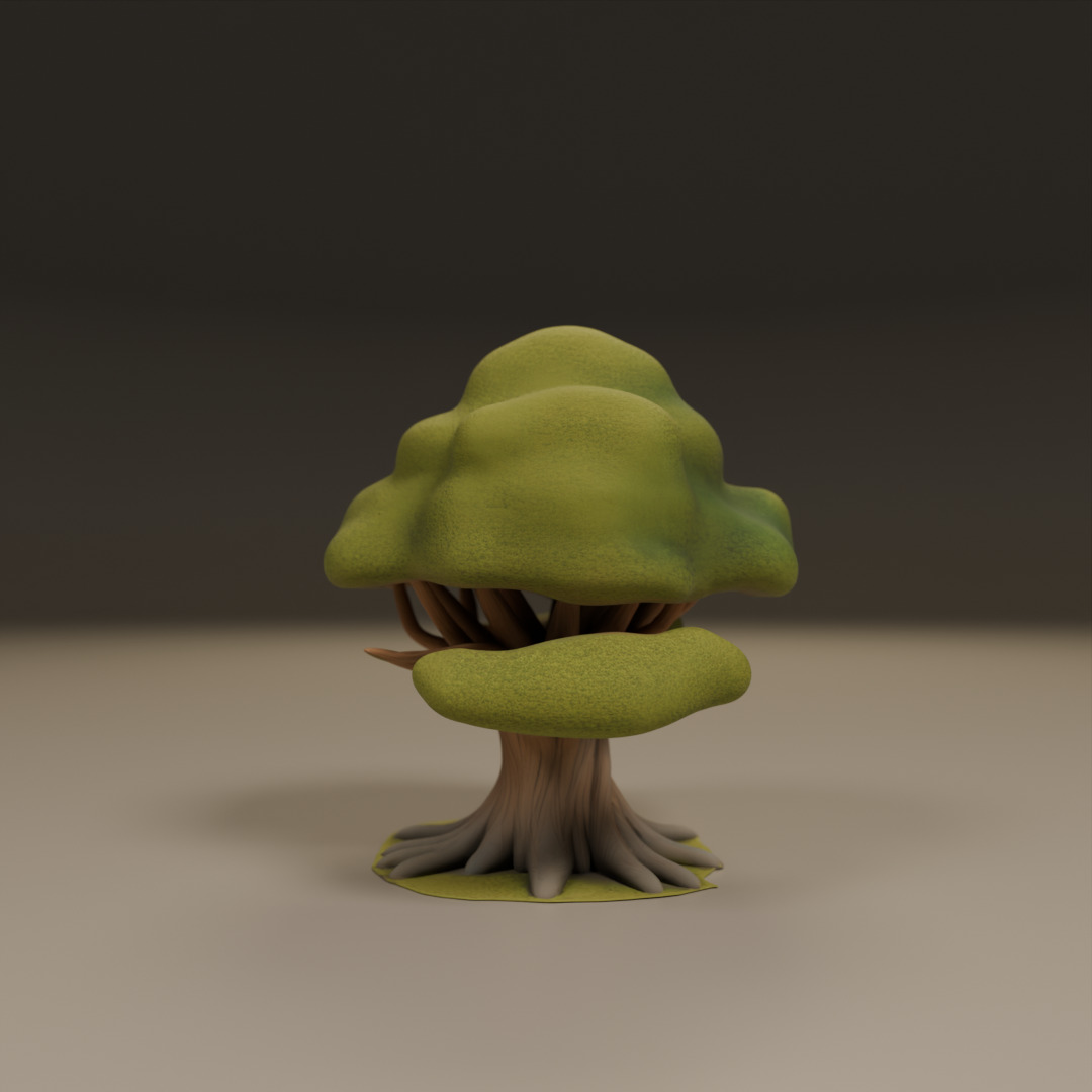 Tree garden 3D print model_9