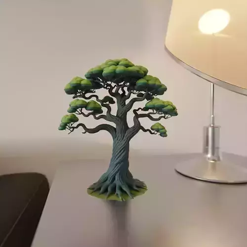 Tree garden 3D print model