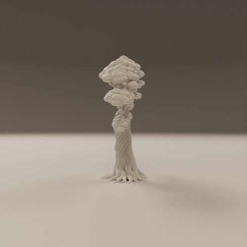 Tree garden 3D print model 3