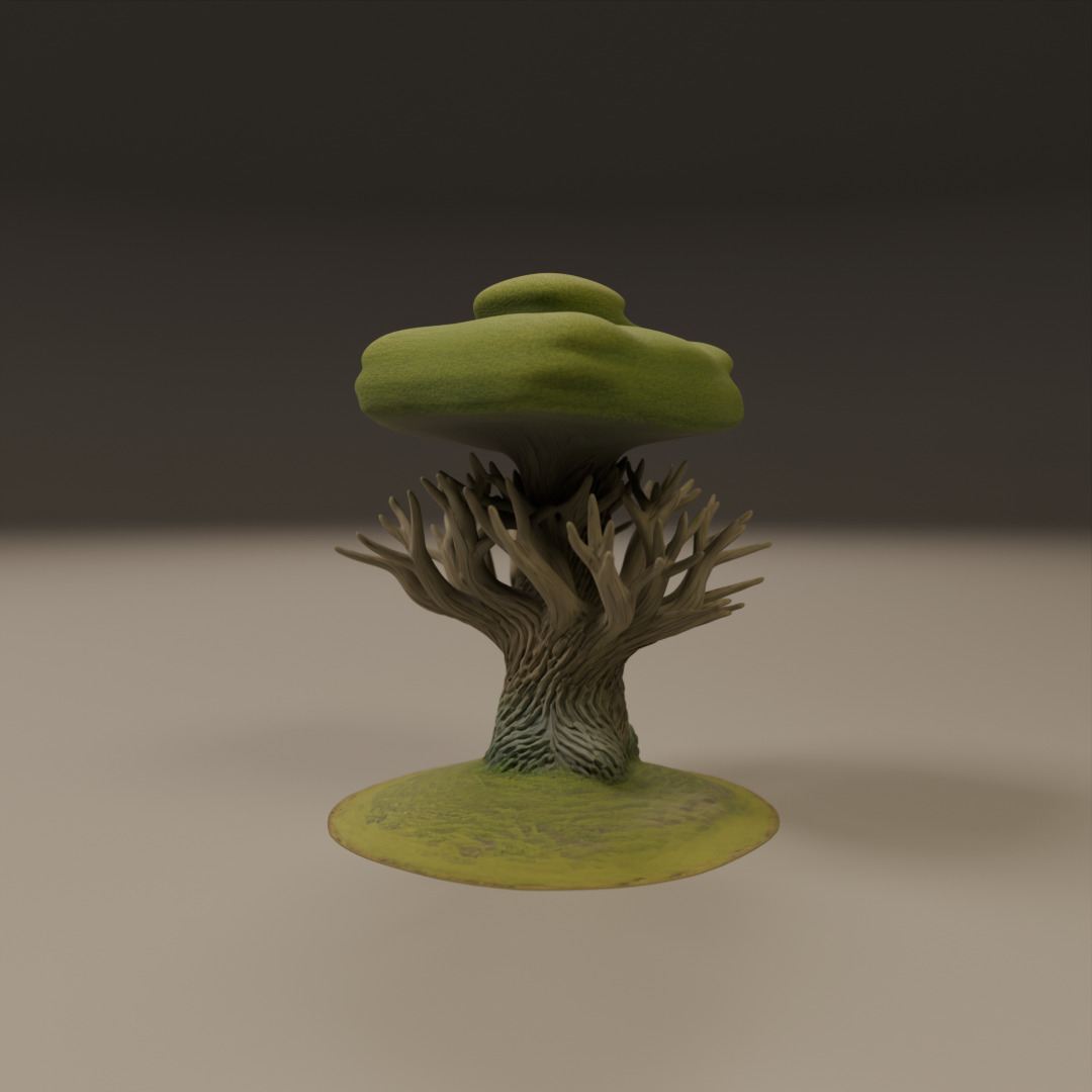 Tree garden 3D print model_13