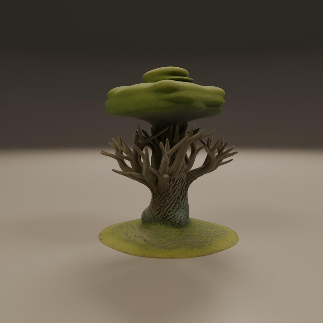 Tree garden 3D print model_14