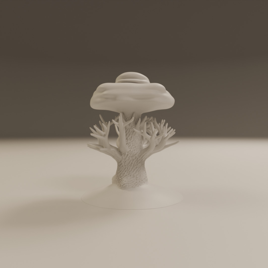 Tree garden 3D print model_3