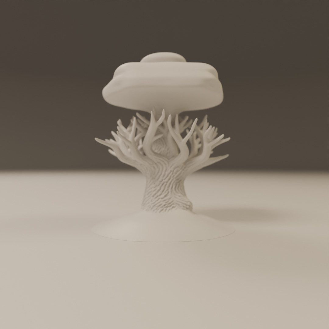Tree garden 3D print model_8