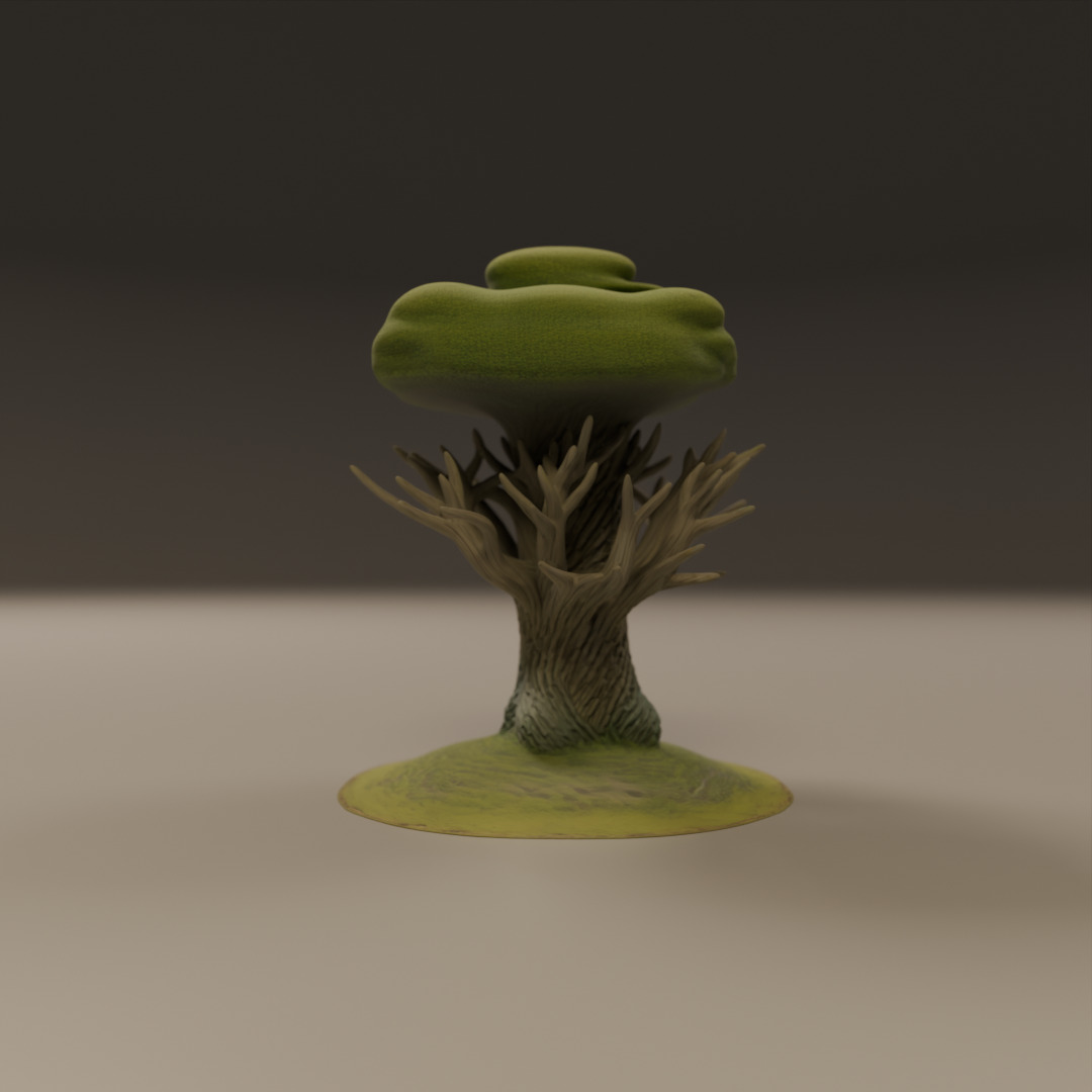Tree garden 3D print model_10