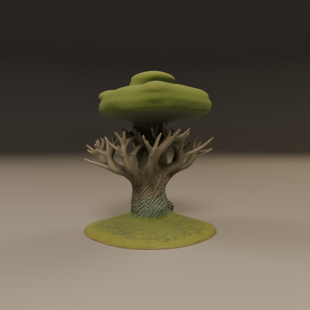 Tree garden 3D print model_12