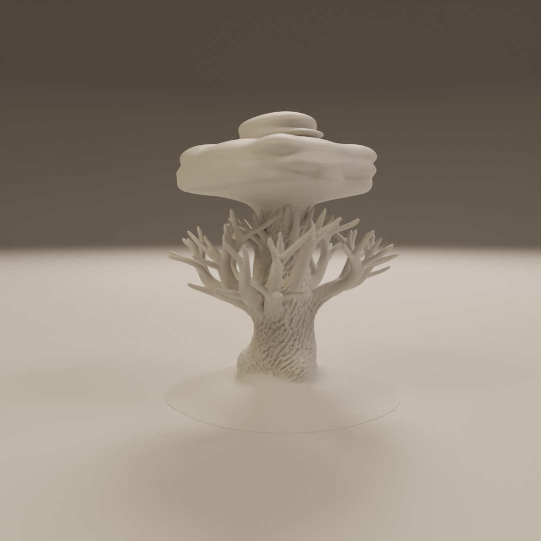 Tree garden 3D print model_6
