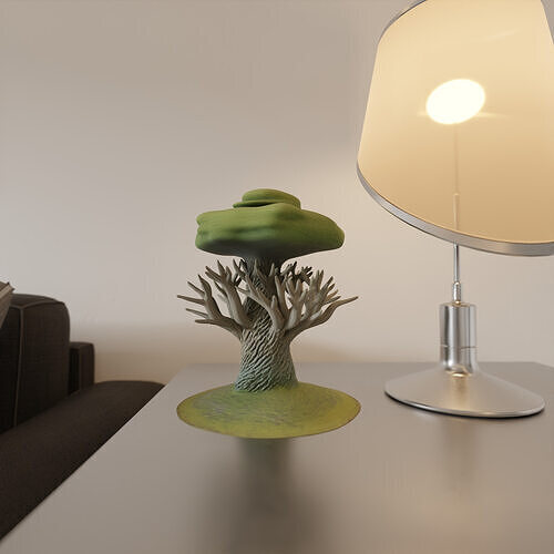 Tree garden 3D print model
