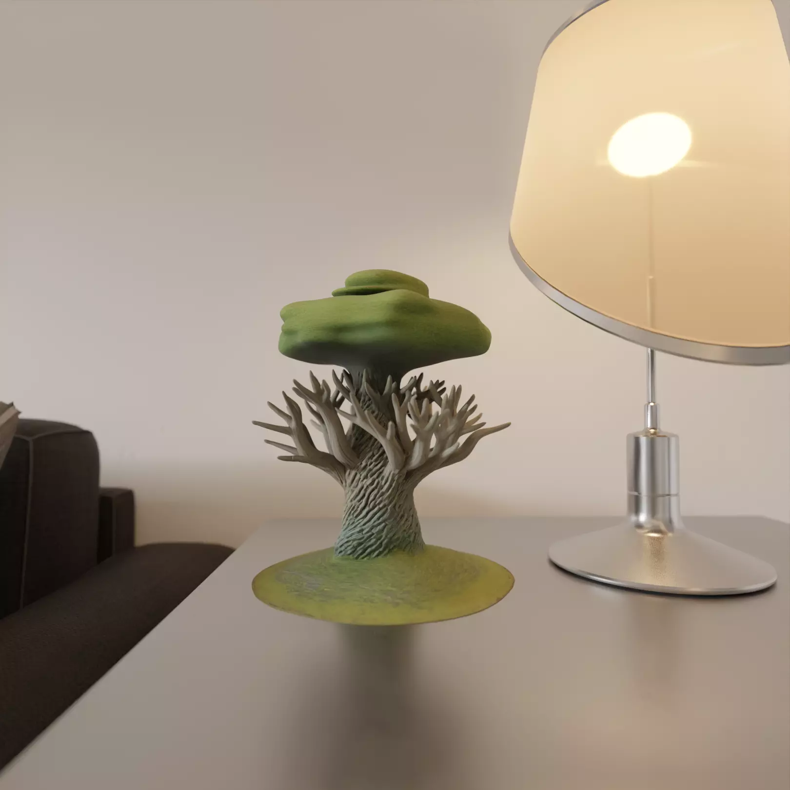 Tree garden 3D print model_0