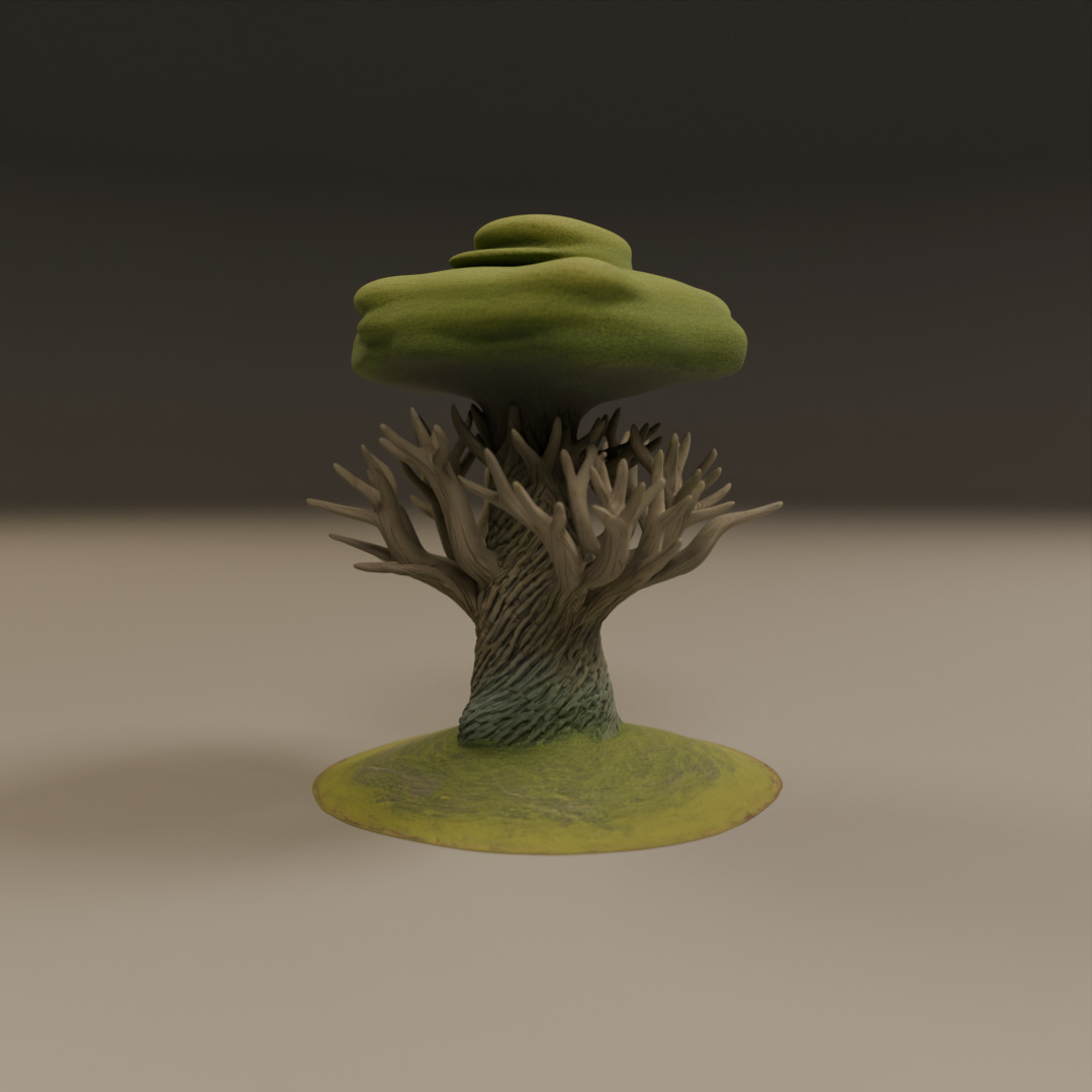 Tree garden 3D print model_15