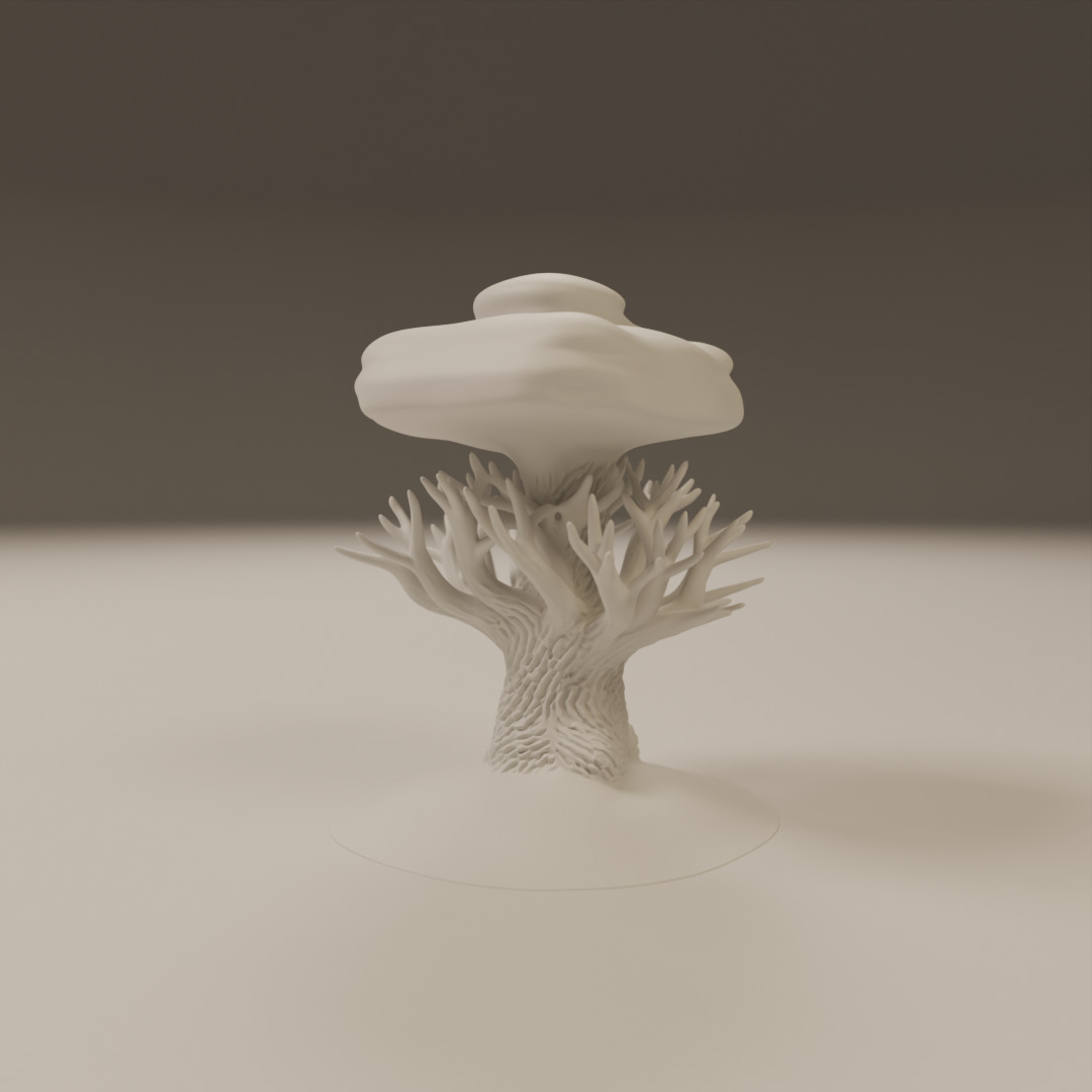 Tree garden 3D print model_5