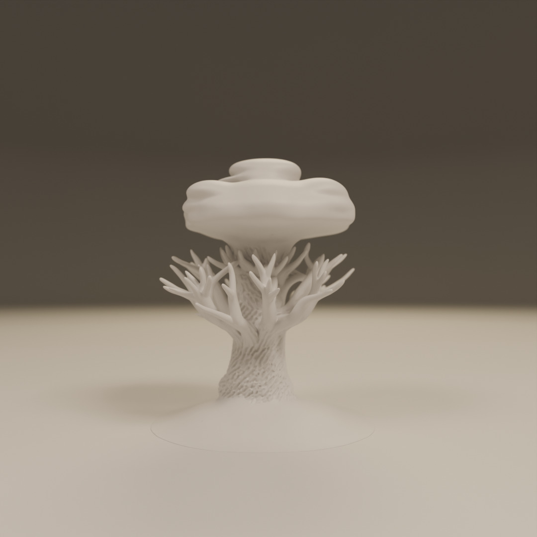 Tree garden 3D print model_1