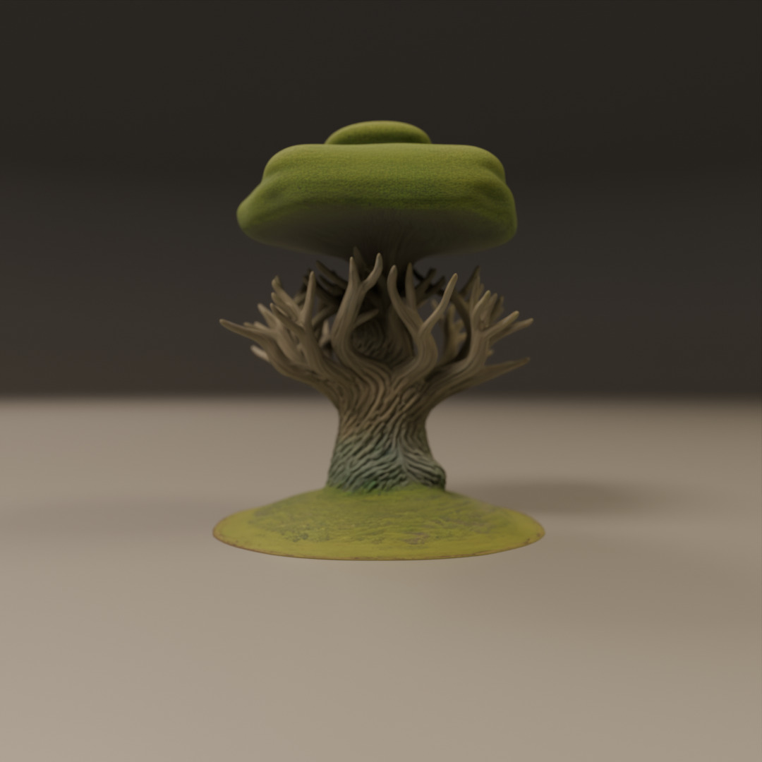 Tree garden 3D print model_16