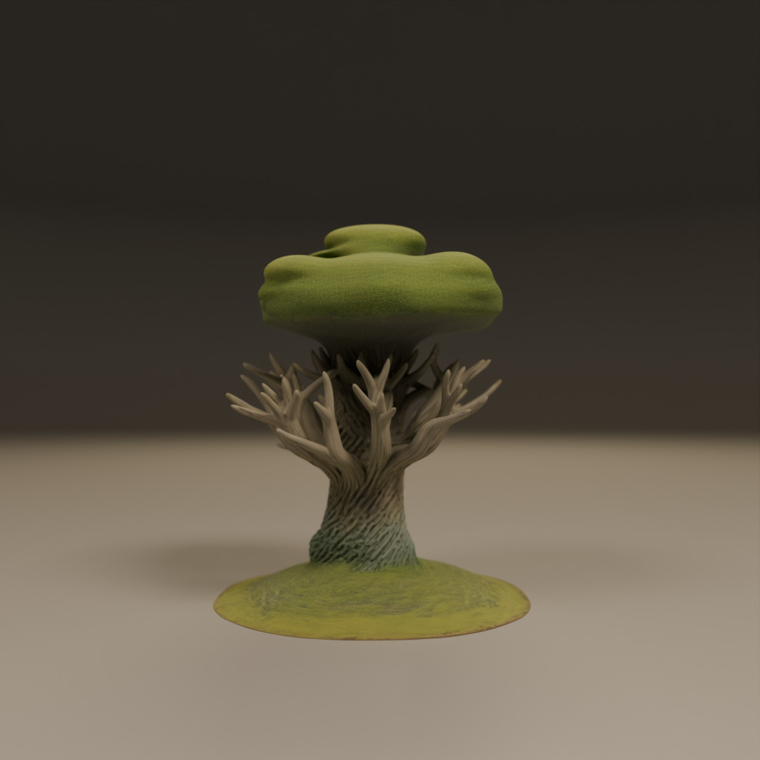 Tree garden 3D print model_9
