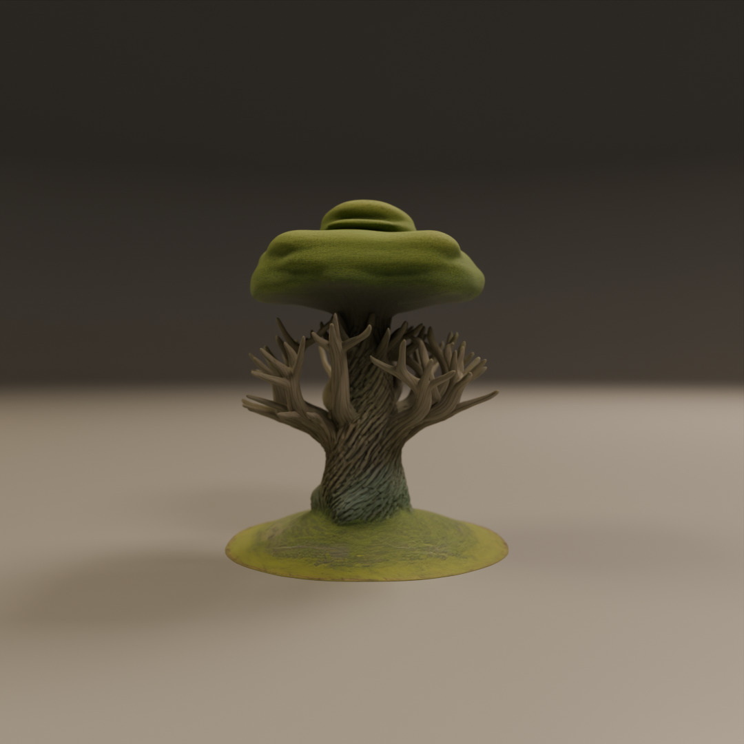 Tree garden 3D print model_11